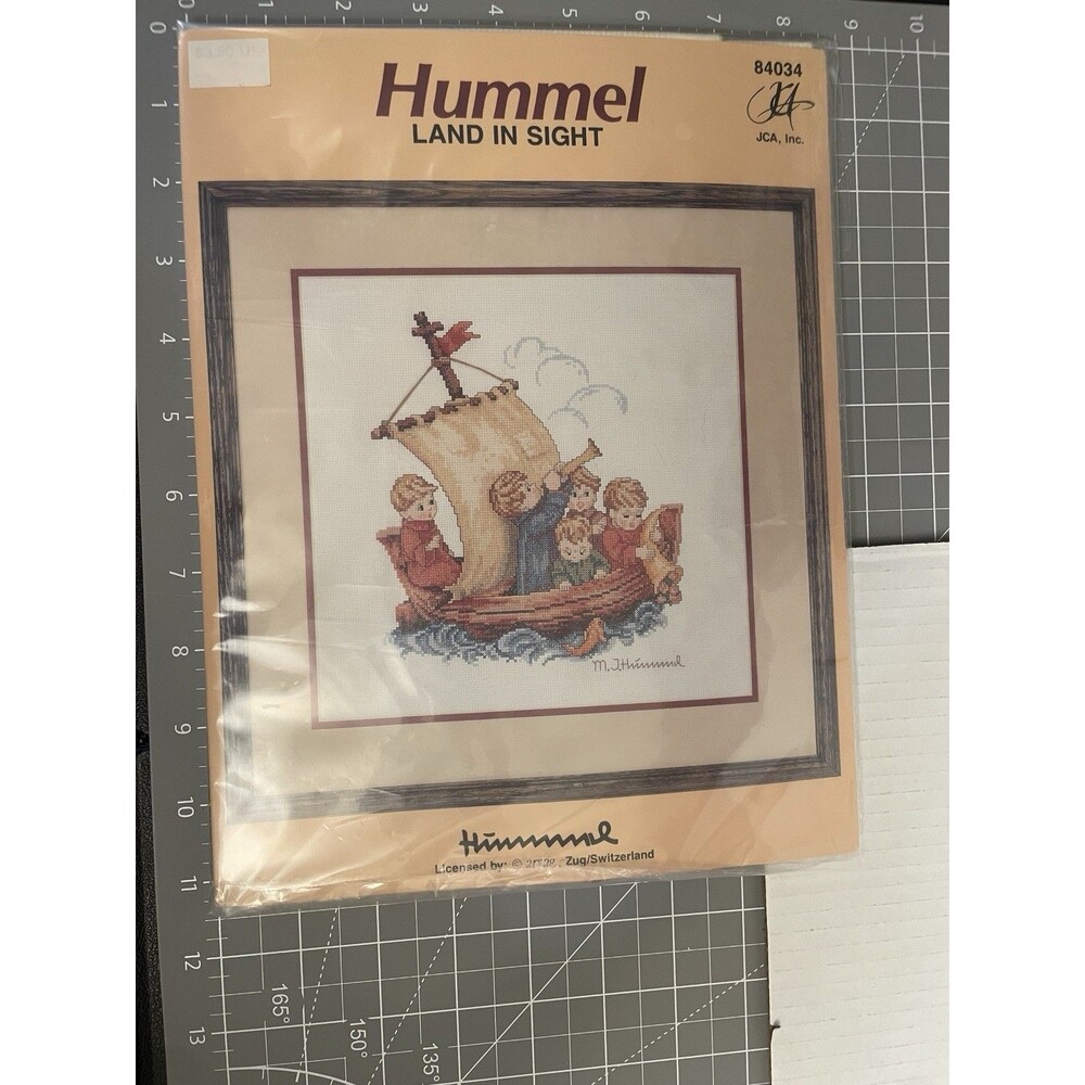 Hummel Land In Sight Counted Cross Stitch Kit VTG #84034 JCA - Picture 6 of 6